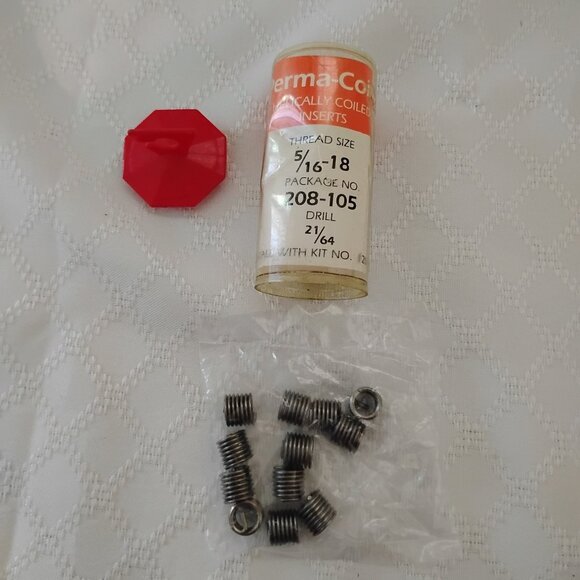 Lot Of 2 Packages Of Helically Coiled Inserts - Picture 3 of 5